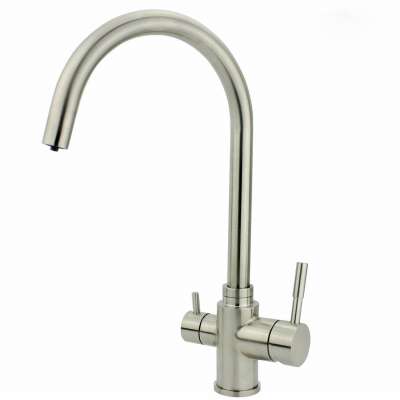 DOGO High Quality 304 Stainless Steel 3 Way Kitchen Faucet Taps