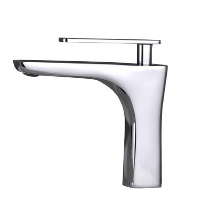 High quality basin faucet zinc single handle chrome bathroom faucet